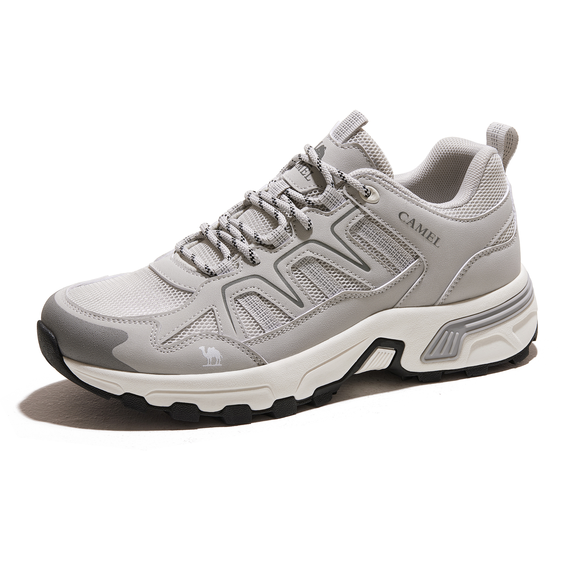 CAMEL Cushioning Slip Resistant Abrasion Resistant Breathable Lightweight Low top Hiking Shoes Men’s