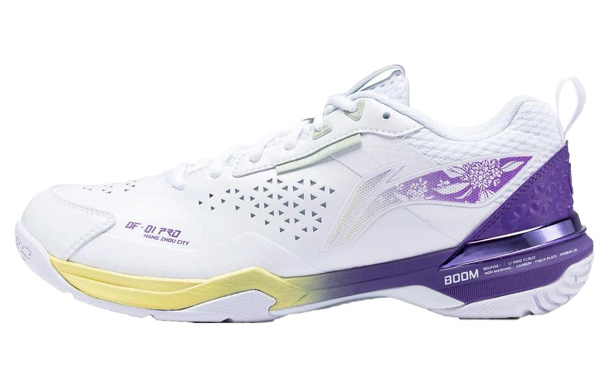 Li Ning Blade Pro Textile, Synthetic Leather Comfortable Cushioning Slip Resistant Abrasion Resistant Low top