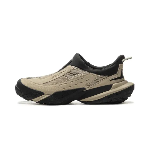 Li Ning Outdoor CF Tracing Low top Outdoor Hiking Shoes Unisex Black Umber