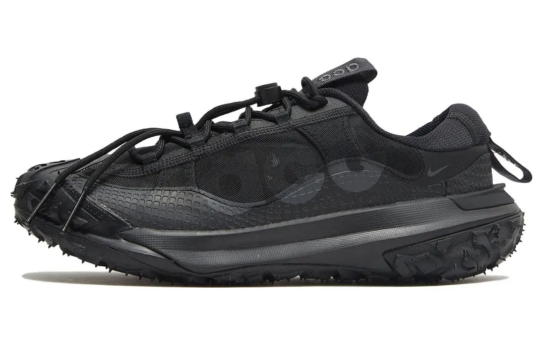Nike ACG Mountain Fly 2 Abrasion Resistant Breathable Support Low top Outdoor Shoes Unisex Black