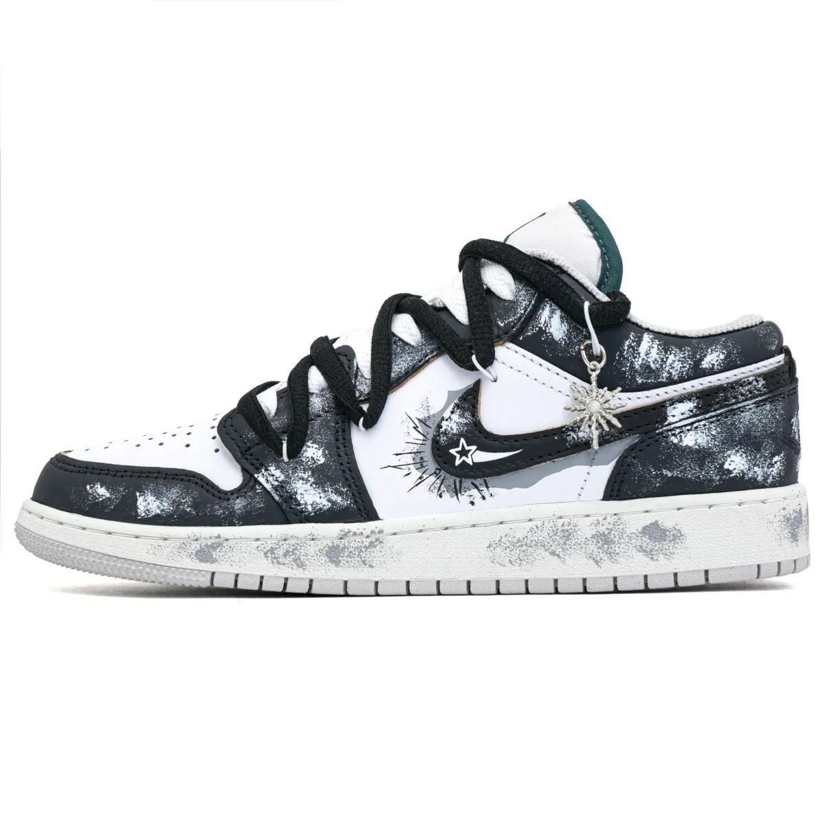 Jordan Air Jordan 1 Starburst Cushioning Abrasion Resistant Coverage Cushioning Abrasion Resistant Coverage Low top