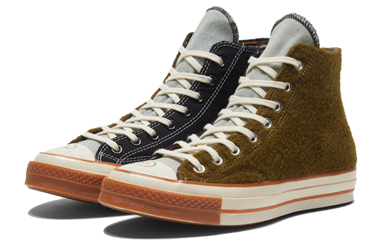 Кеды Converse 1970s Chuck Taylor All Star (черно-бежевые) — Чёрный — фото 3