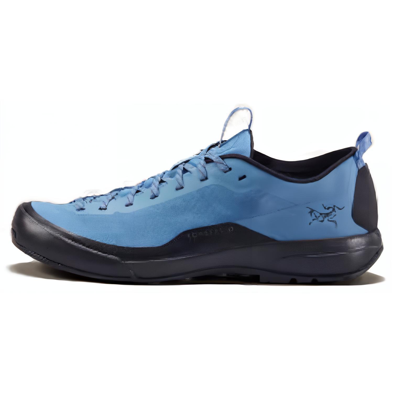 Arc'teryx KONSEAL LT Comfortable Round Toe Lightweight Low top Hiking Shoes Men's Blue Gray Black