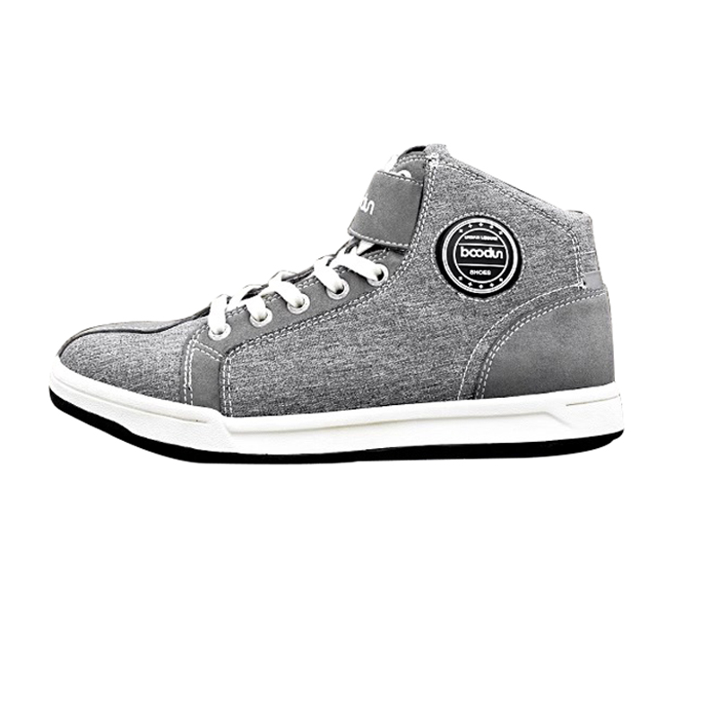 BOODUN Budon Slip Resistant Abrasion Resistant Slip Resistant Abrasion Resistant Mid top Cycling Shoes Unisex Gray