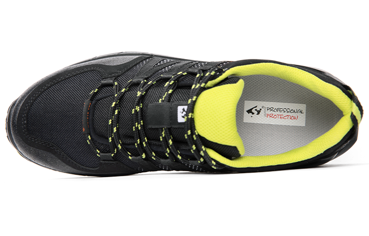 SLEADER Explorer Collection Cushioning Waterproof Slip Resistant Low top Outdoor Shoes Men’s Black Green