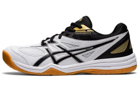 Asics Court Break 2 Low top Running Shoes Unisex White Black