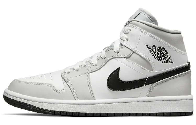Air Jordan 1 Mid 'Grey Fog' Women's