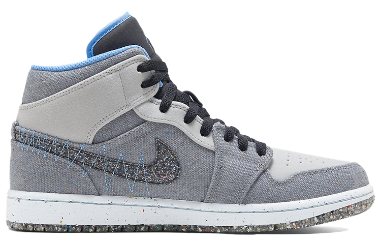 Air Jordan 1 Mid ‘Crater Grey University Blue’