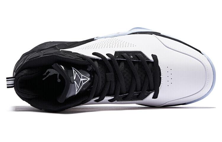 QIAODAN High top Basketball Shoes Men’s Jordan White/Black