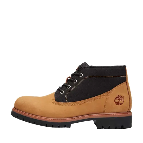 Timberland PREMIUM Leather Ankle Boots Men's Brown
