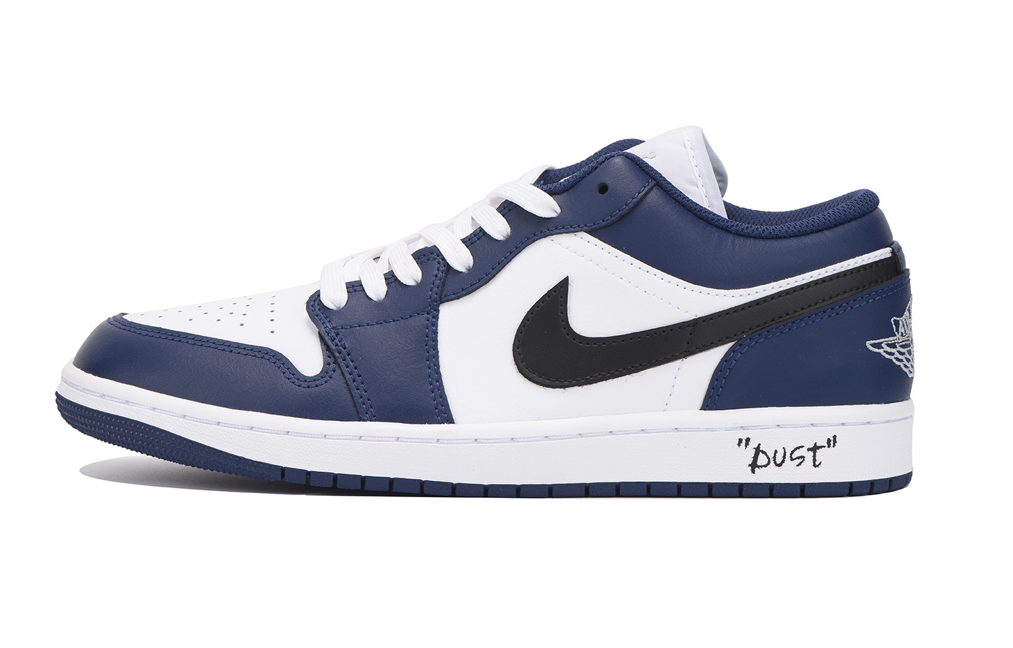 Jordan Air Jordan 1 Vintage Basketball Shoes Women’s Low Top White Blue