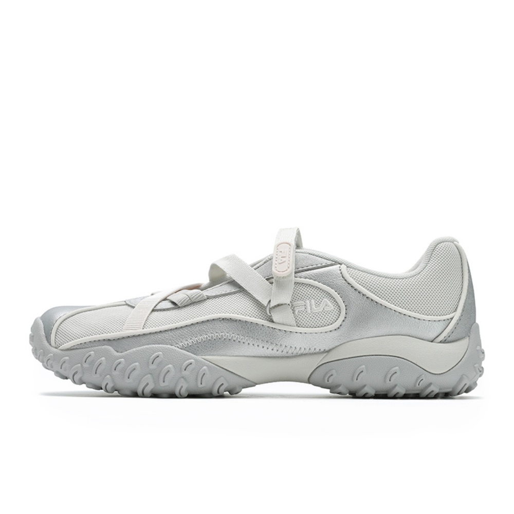 Женские сандалии Fila PEBBLE SANDAL (серебристо-белые)