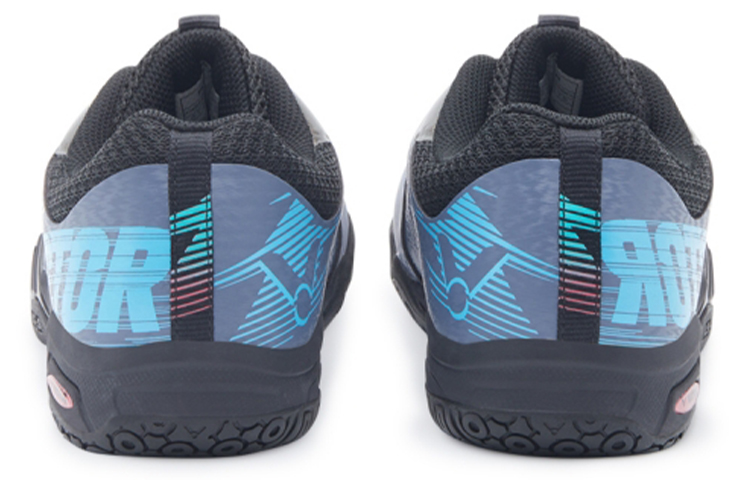 VICTOR Thunderstorm Fabric Comfortable Cushioning Slip Resistant Abrasion Resistant Breathable Low top Badminton Shoes