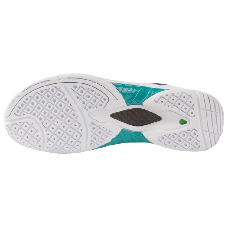VICTOR Abrasion Resistant Low top Badminton Shoes Unisex White Blue