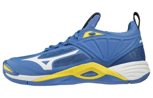 Mizuno Wave Momentum 2 'Blue Yellow White'