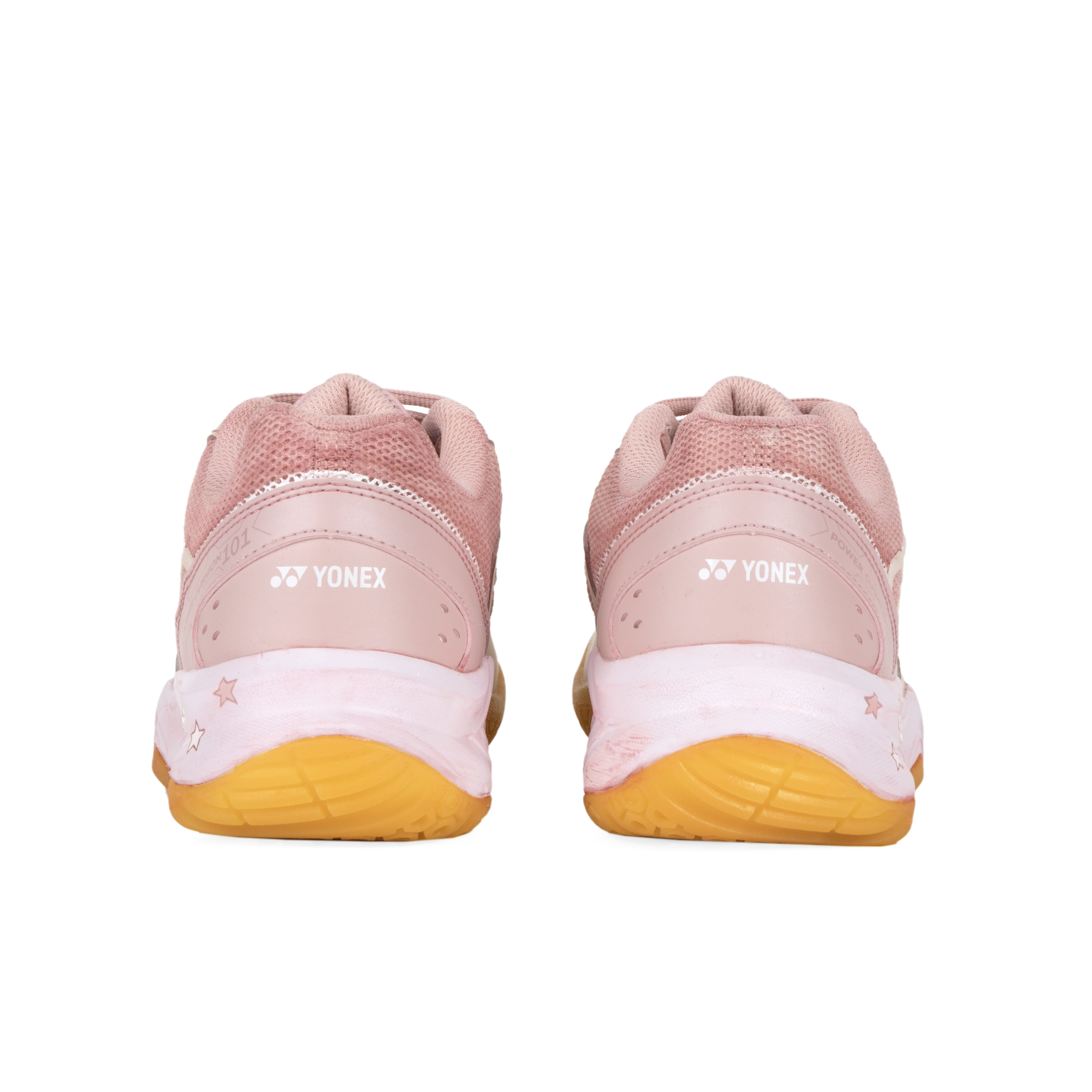 YONEX Power Cushion Cushioning Abrasion Resistant Slip Resistant Low top Badminton Shoes Women’s White Pink