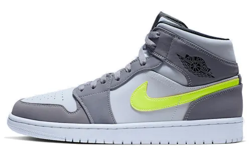 Jordan 1 Mid Gunsmoke Volt