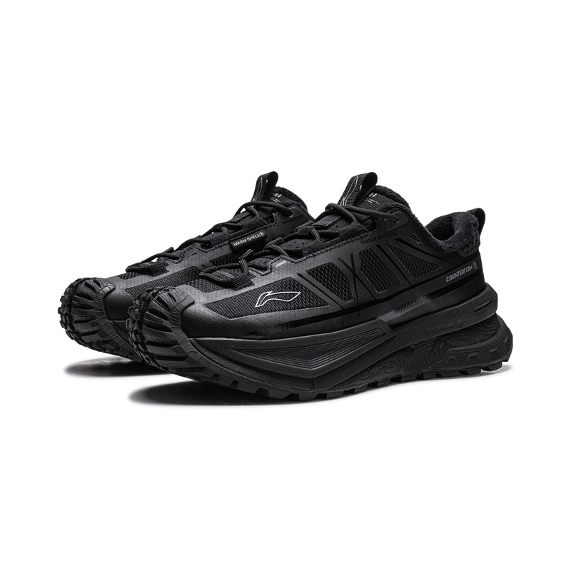 Li Ning Outdoor CF Tracing, Xingchuan SE FLEECE Lined, Fashion Comfortable Outdoor Low top Hiking Shoes Unisex