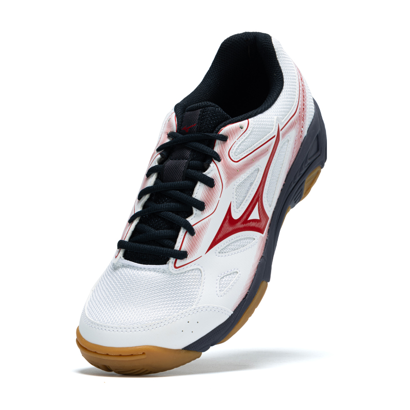 Mizuno Sky Blaster CN Low top Badminton Shoes Unisex White Black Red
