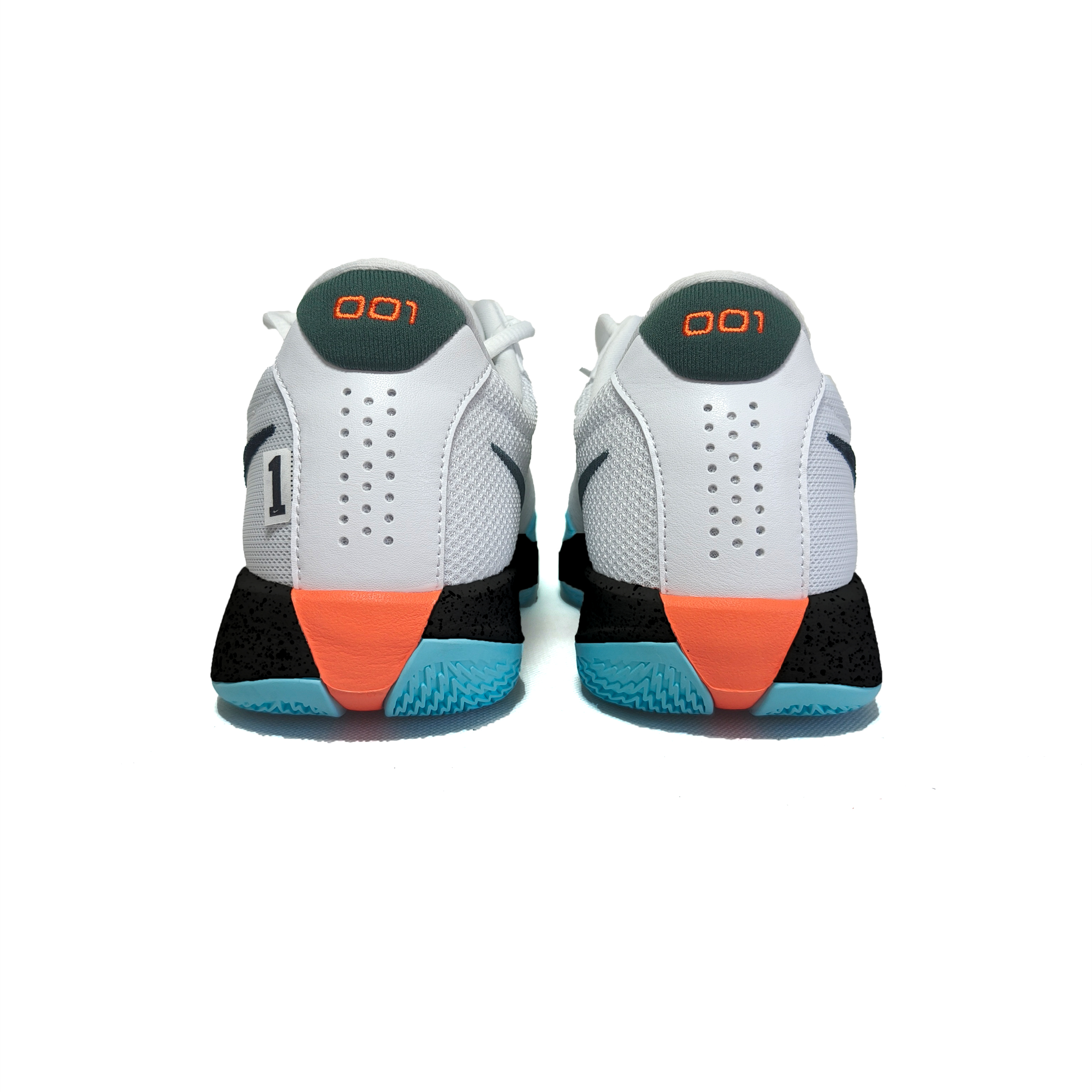 Nike Air Zoom G.T. Cut Academy Slip Resistant Abrasion Resistant Low top Basketball Shoes Unisex White