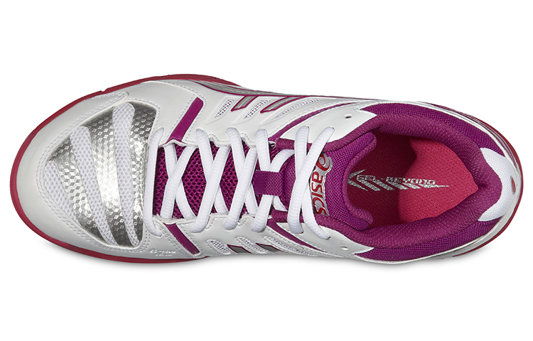 ASICS Gel Beyond 4 Volleyball Shoes Women's Low Top White/Red