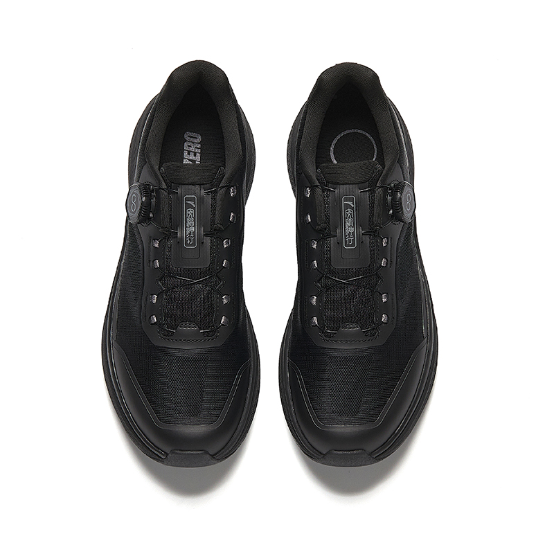 Anta Shen Xing 12Pro City Commuting Cushioning Breathable Low top Training Shoes Men’s Basic Black