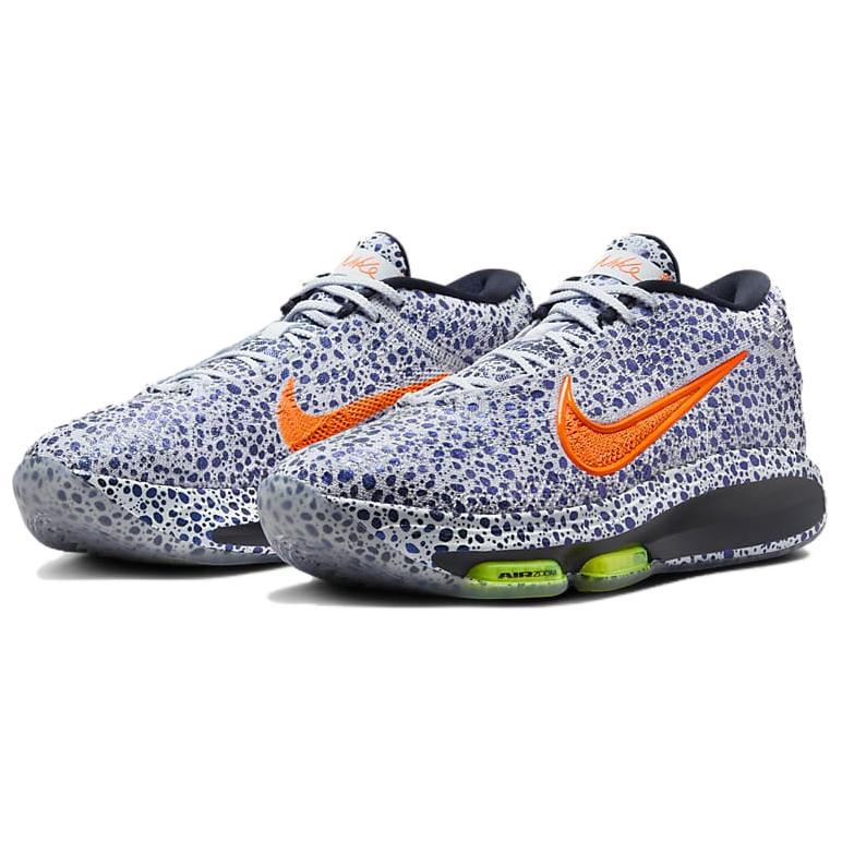 Nike GT Hustle 3 3EP Electric Basketball Shoes Unisex Low Top White Blue