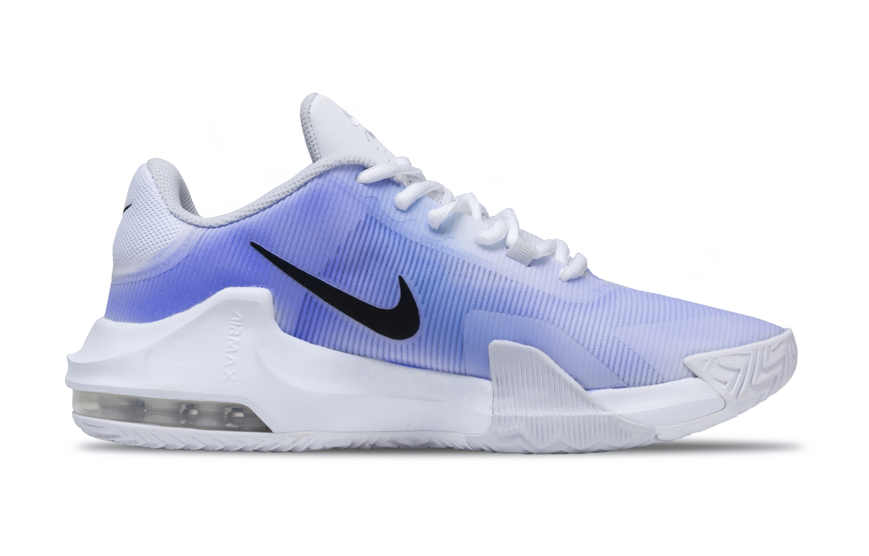 Nike Air Max Impact 4 Purple Oasis, Photonic Power Fabric Slip Resistant Abrasion Resistant Low top Basketball Shoes
