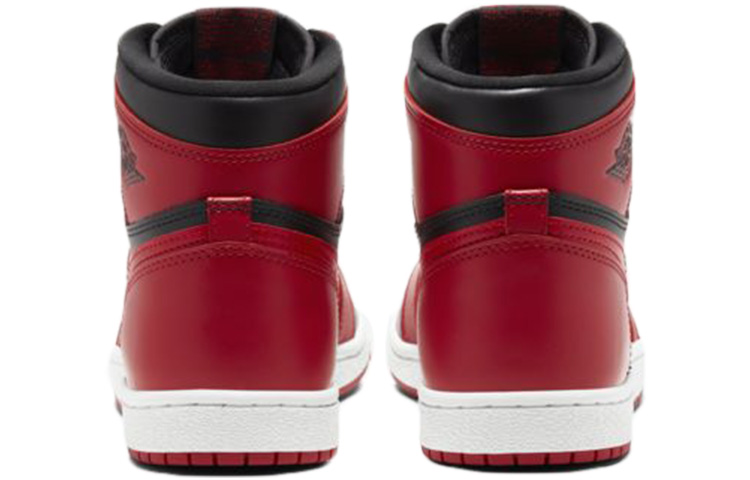 Высокие кеды Jordan Air Jordan 1 high '85 "varsity red" (черно-красный) — Чёрныйкрасный — фото 5