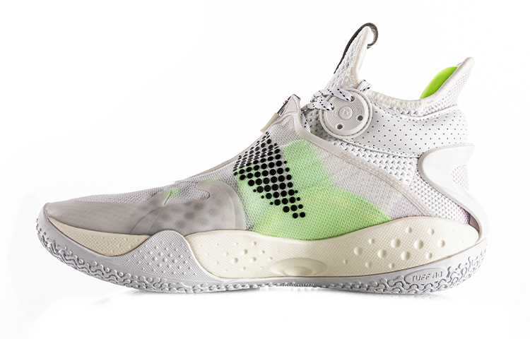 Li Ning SONIC 9 Boom Textile, Synthetic Leather, TPU Cushioning Slip Resistant Abrasion Resistant Coverage Support