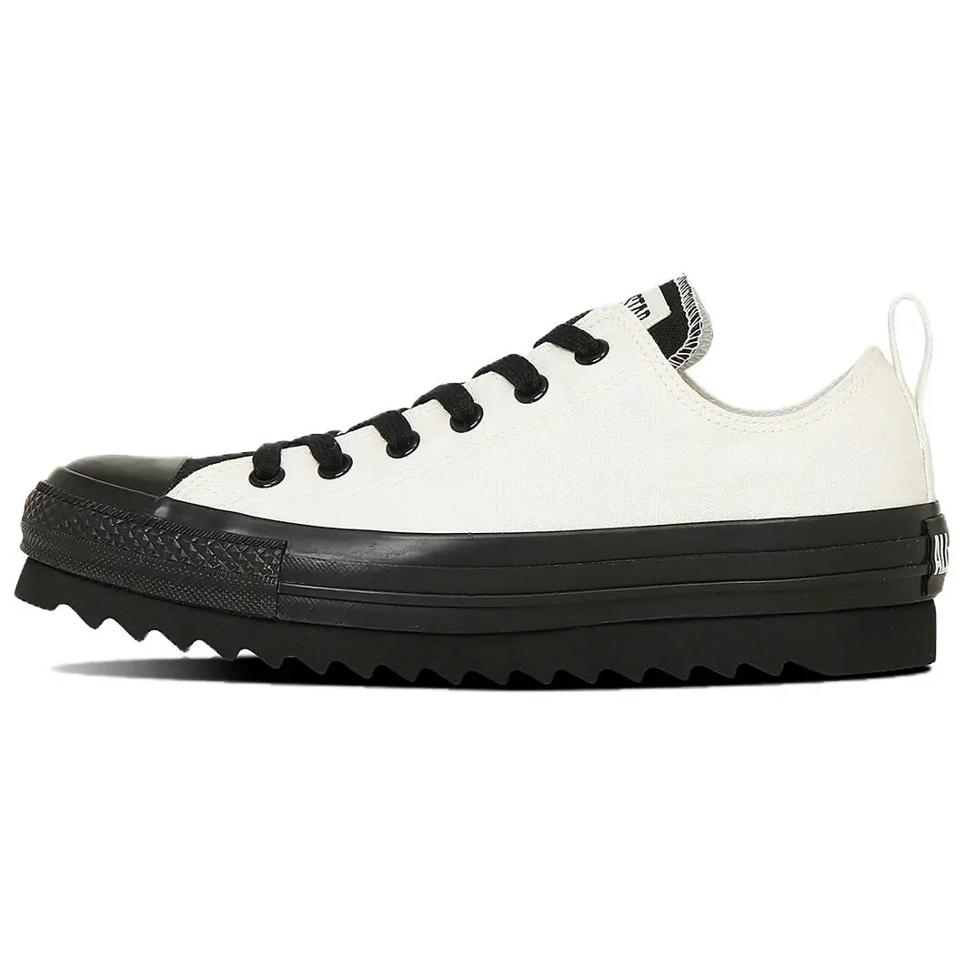 Converse All Star Abrasion Resistant Abrasion Resistant Low top Canvas Shoes Unisex White Black
