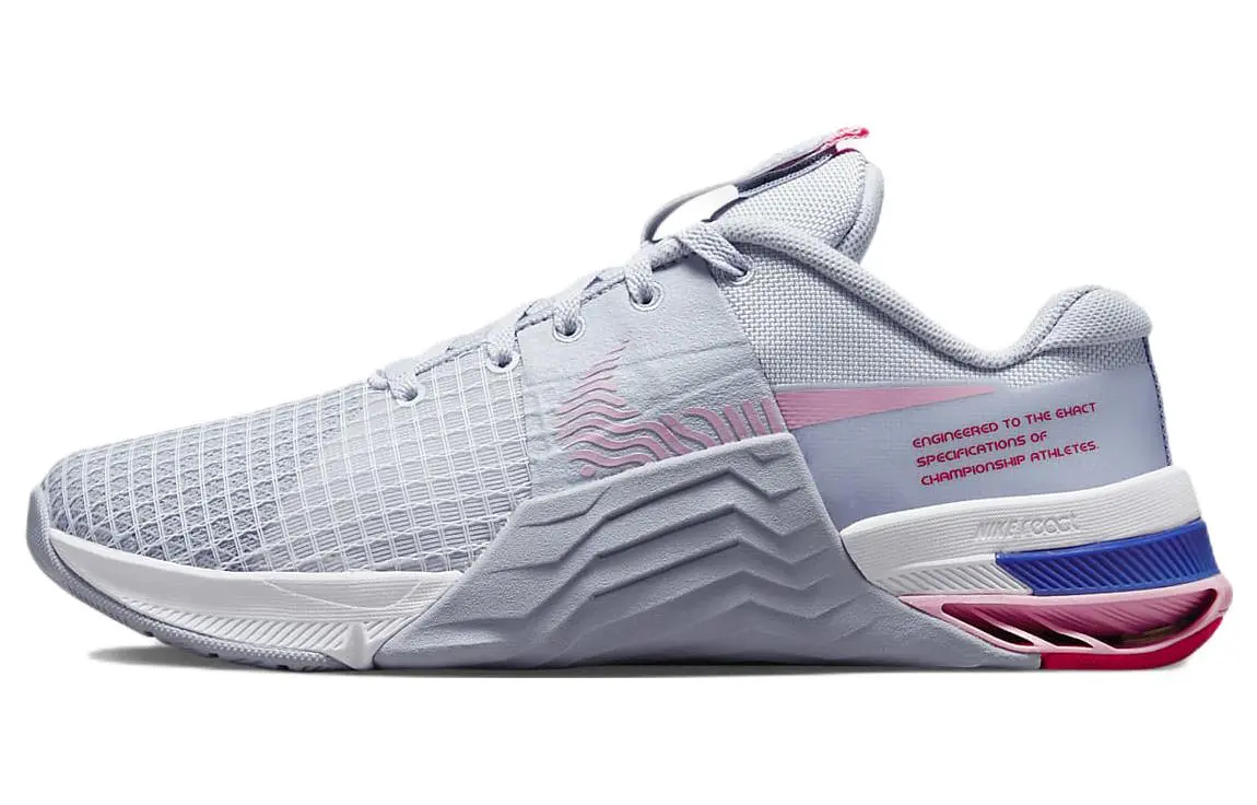 Nike Metcon 8 Blue Whisper Medium Soft Pink Women's