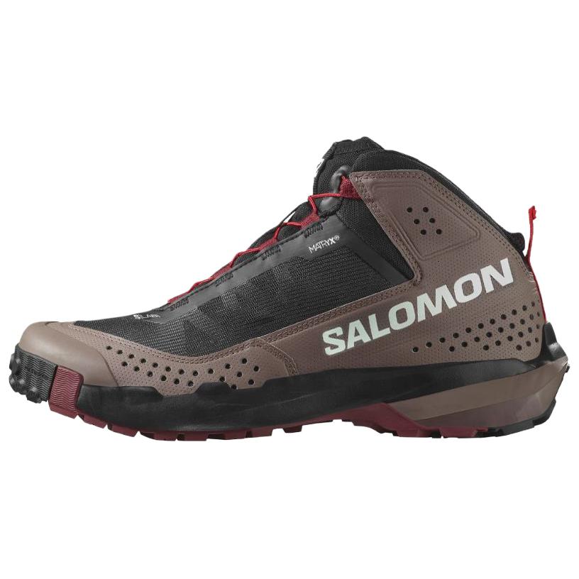 SALOMON S/LAB Waterway Mid top Hiking Shoes Unisex Black