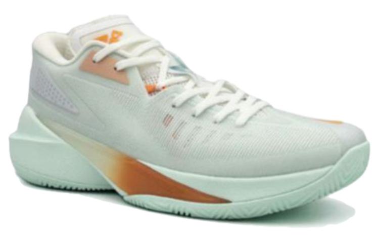 PEAK Lightning 10 Abrasion Resistant Breathable Abrasion Resistant Breathable Low top Basketball Shoes Men’s Cyan