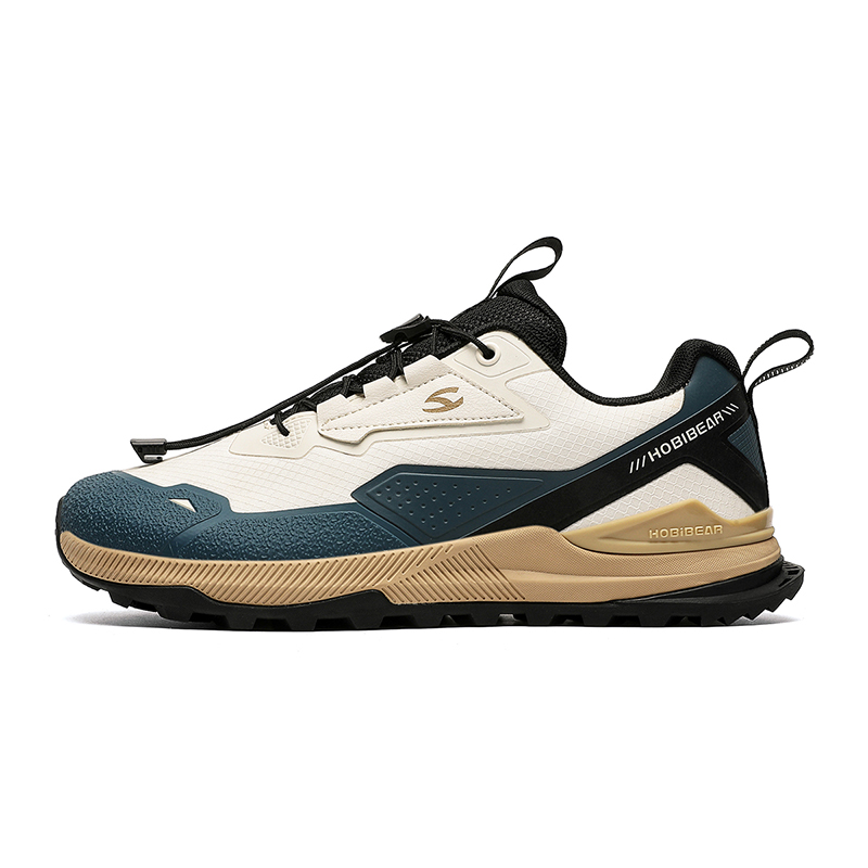 HOBIBEAR Textile, Synthetic Leather Slip Resistant, Abrasion Resistant, Lightweight Low top Casual Shoes Men’s