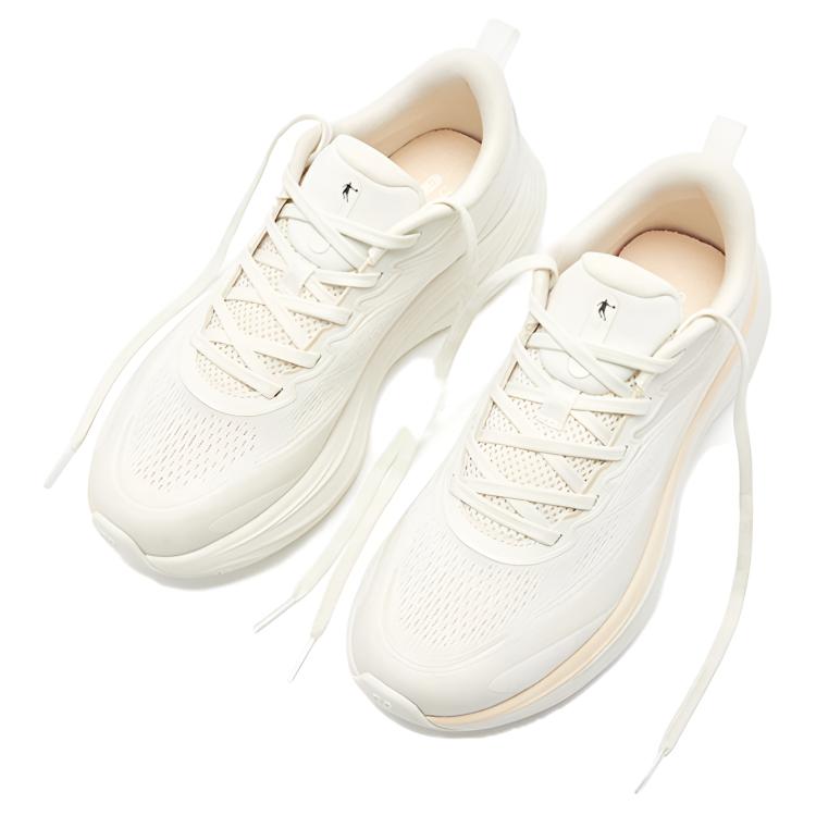 QIAODAN Cushioning Breathable Lightweight Low top Training Shoes Women’s Birch White