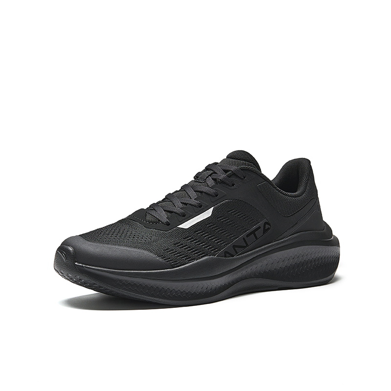 Anta Variety Training Collection Non slip Breathable And Wear resistant Low Top Training Shoes Men’s Basic Black