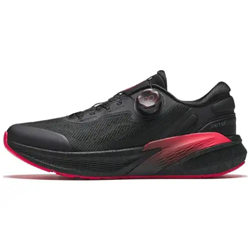 Anta Slip Resistant Abrasion Resistant Support Low top Training Shoes Men's Black