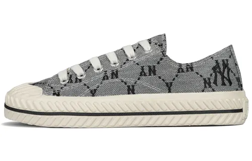 MLB Playball Slip Resistant Low top Canvas Shoes Unisex Gray