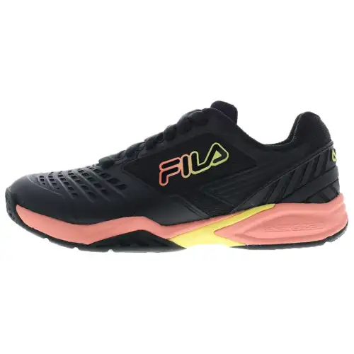 FILA Axilus 2 Energized Black Pink Yellow Women's