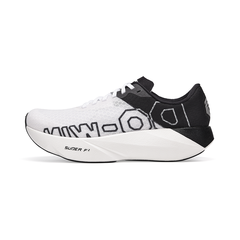 DO WIN Hexagon Abrasion Resistant Breathable Support Training Shoes Unisex Black/White
