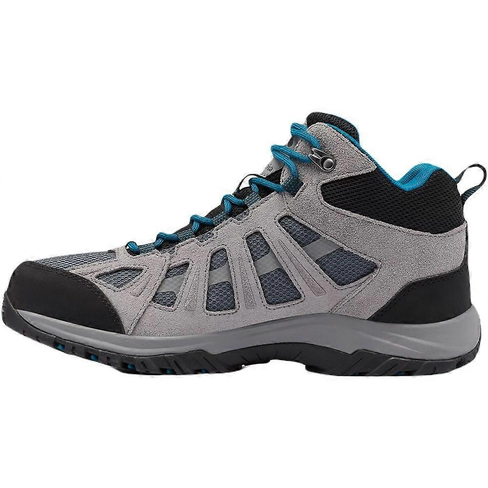 Columbia Redmond 3 Slip Resistant Mid top Hiking Shoes Men’s Gray Black