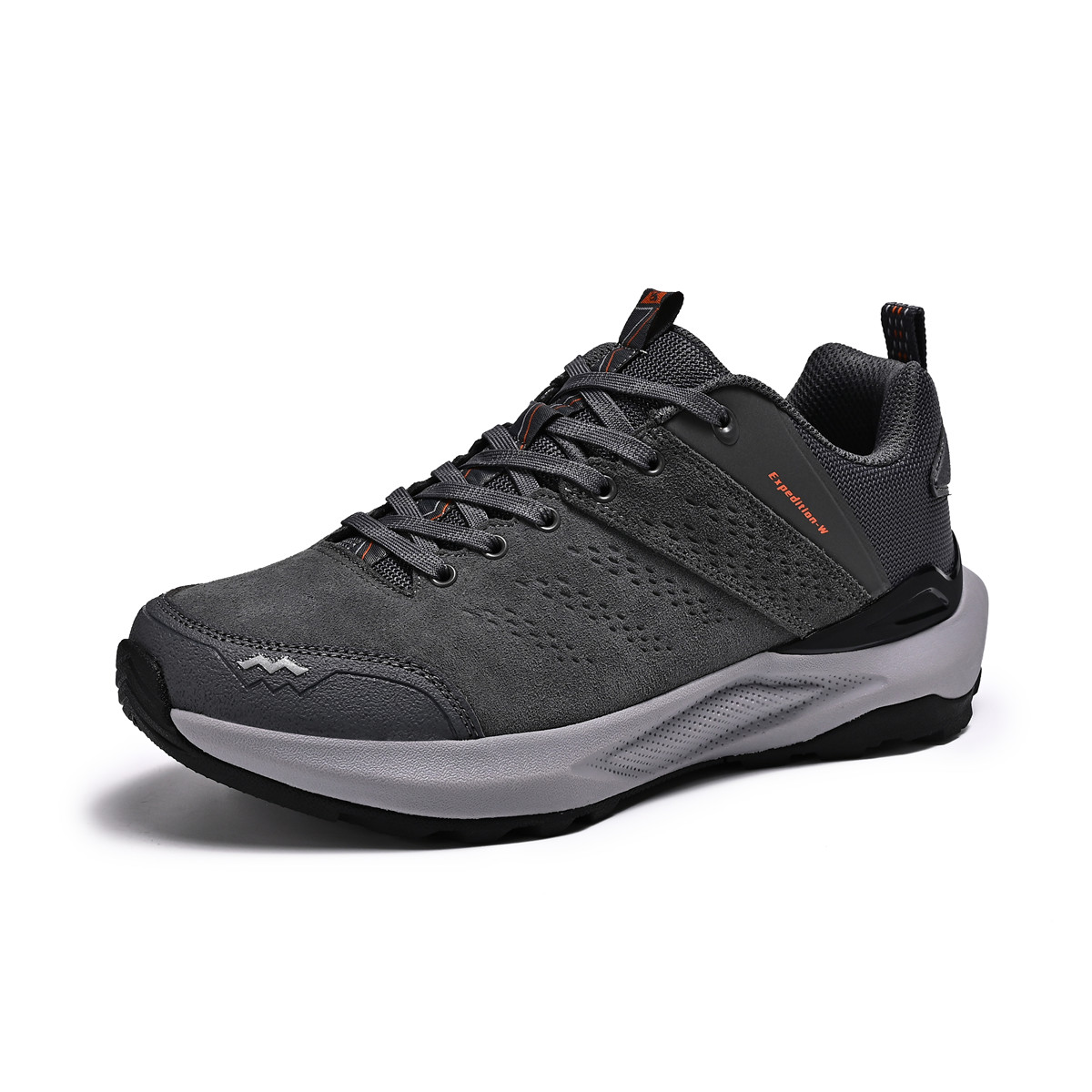 TUTU Cushioning Support Abrasion Resistant Low top Hiking Shoes Unisex Gray