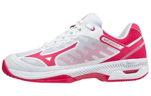 Mizuno Tennis Shoes Women's Low Top Pink/White