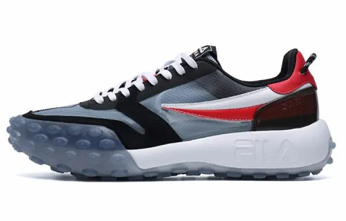 FILA Gara Cushioning Abrasion Resistant Breathable Low top Chunky Sneakers Men's Daybreak Gray