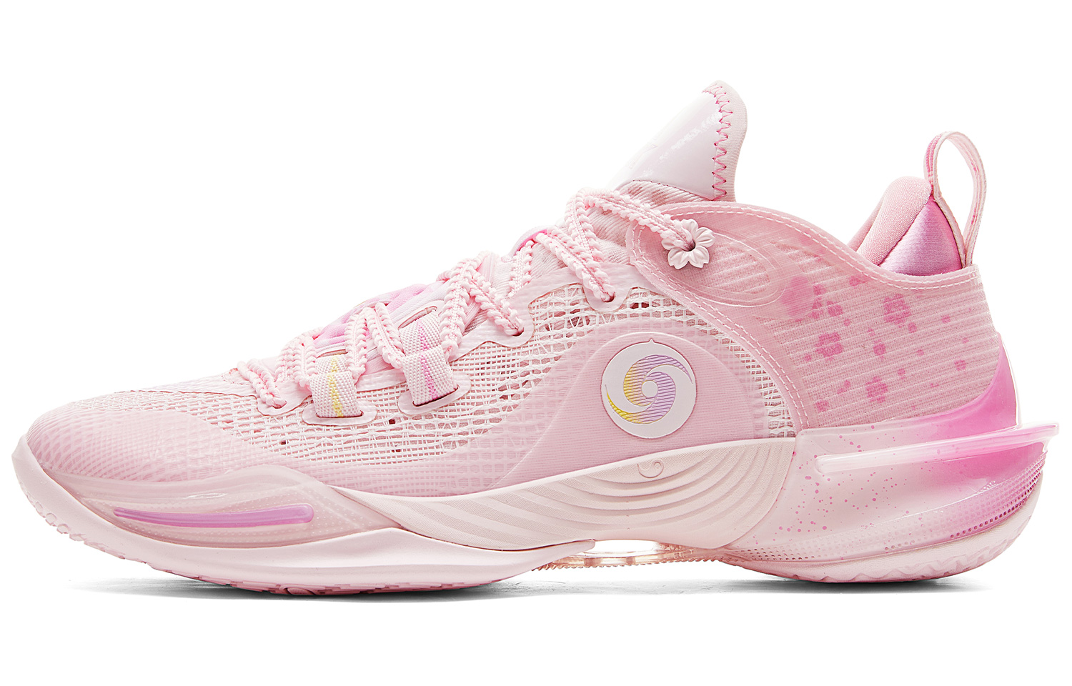 PEAK Flash 6 Taichi, Cherry Blossom Color Cushioning Abrasion Resistant Support Lightweight Anti Rollover Low top