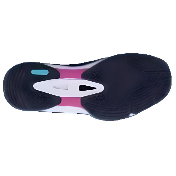 VICTOR Slip Resistant Abrasion Resistant Low top Badminton Shoes Unisex Blue Purple
