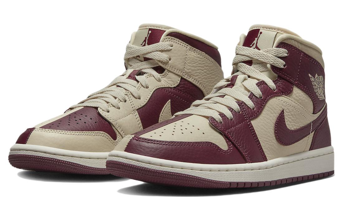 Air Jordan 1 Mid Se ‘Split Beach Cherrywood’ Women’s