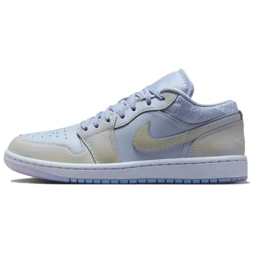 Jordan Air Jordan 1 Low top Vintage Basketball Shoes Women's Blue