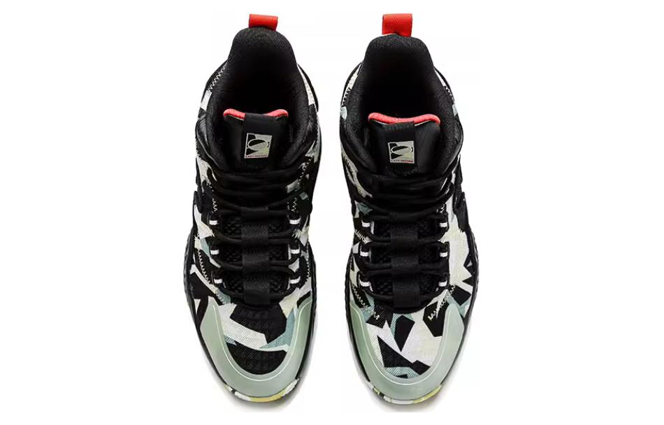QIAODAN Cushioning Slip Resistant Abrasion Resistant Cushioning Slip Resistant Abrasion Resistant High top